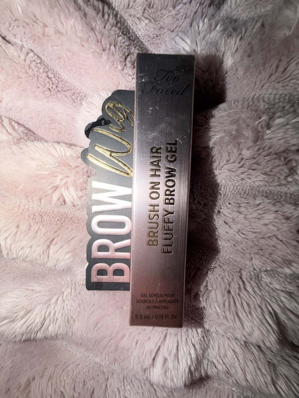 Too Faced Brow Wig Brush On Hair Fluffy Eyebrow Gel - Auburn
